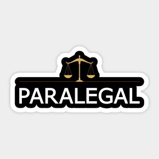 Paralegal Sticker